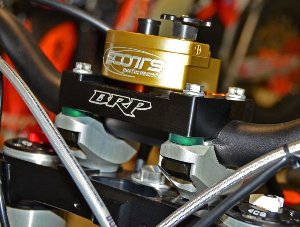 BRP Scotts Stabilizer Bar Clamp for PHDS Bar Mounts for KTM (Stock Triple Clamp)