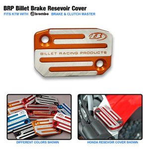 BRP Billet Brake/Clutch Reservoir Cover 00-13 All KTM models W/