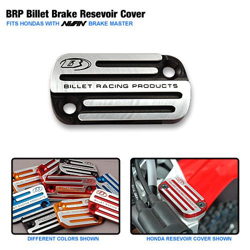 BRP Billet Brake Master Cover 89-13 Honda CR/CRF/XR w/Nissin Mas