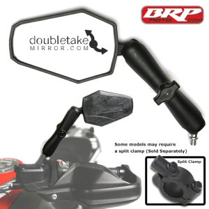 Double Take Adventure Mirror Assembly, Dual Sport Mirror