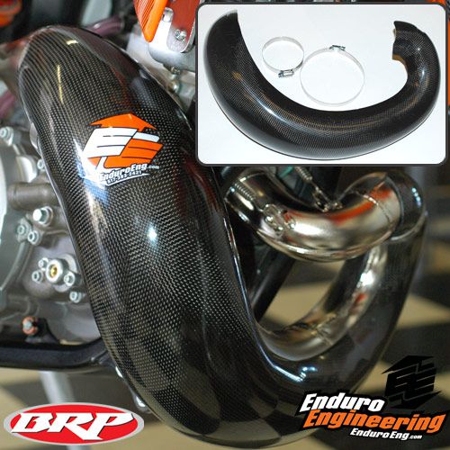 P3 PIPE GUARD CARBON FIBER FOR 2019-2020 BETA 250/300rr WITH STOCK PIPE 109063 