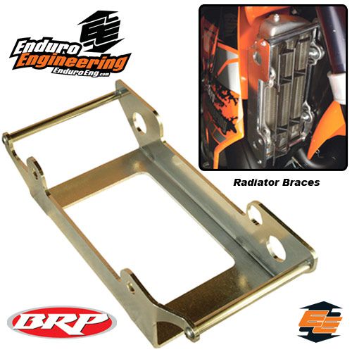 EE Radiator Braces 06-07 2 Stroke / 07 250 XCF-W