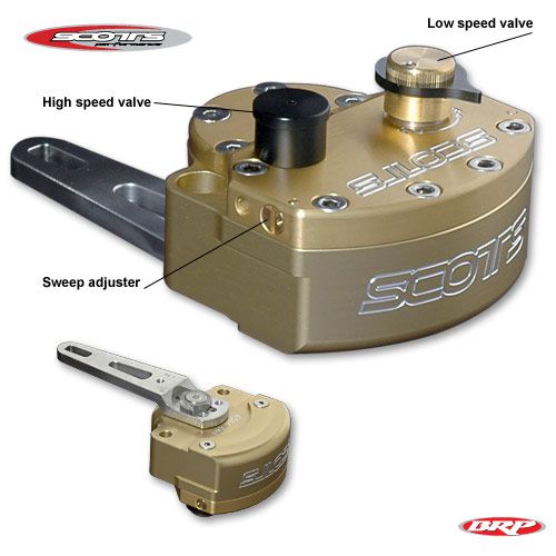 SCOTTS Steering Stabilizer XR SUB MOUNTED ONLY (SDD-4200-74)