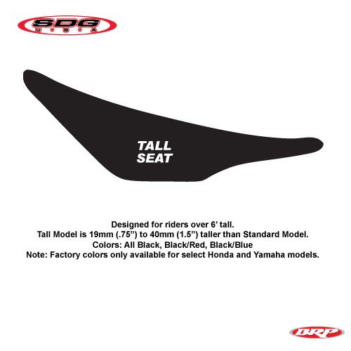 SDG Tall Replacement Seat 01-07 SUZUKI RM 125/250