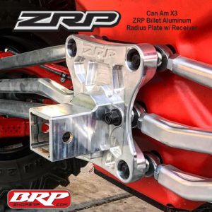 Can-Am X3 Radius Rod Plate with Hitch