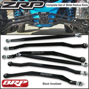 Can-Am X-3 72" Complete Radius Rod Set Anodized (6)