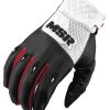 MSR Legend 71 Gloves- Black/White/Red- 2XL