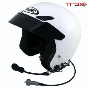 PCI Trax HJC CS-5N Open Face Wired DOT Helmet