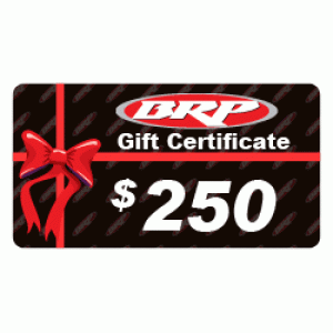 BRP $250.00 Gift Certificate
