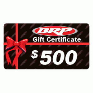 BRP $500.00 Gift Certificate