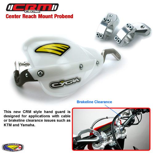 CYCRA CRM ProBend Hand Guard Racer Pack, Dirt Bike Hand Guards with Hardware