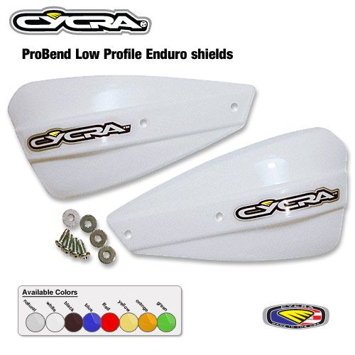 Cycra Pro Bend Low Profile Replacement Shields Blue 