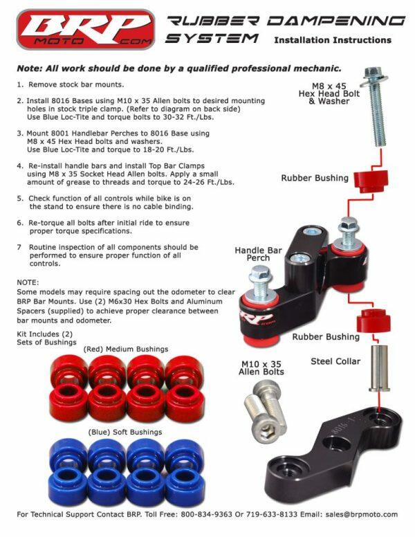 BRP Dirt Bike Parts Detailed product information guides