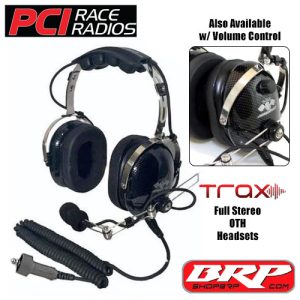 PCI-trax-over the head headsets