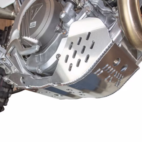24-2124 triumph aluminum skid plate 24-2124 triumph aluminum skid plate installed